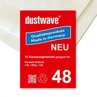 Worki do odkurzaczy - Sparpack - 10 worków do odkurzacza pasujących do Vorwerk - Kobold 136 odkurzacz podłogowy - dustwave® markowe worki do odkurzacza Made in Germany - miniaturka - grafika 1