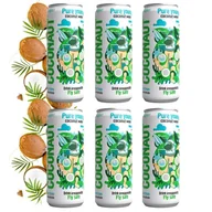 Soki i napoje niegazowane - COCONAUT Woda kokosowa z młodego kokosa 6 x 320ml - miniaturka - grafika 1