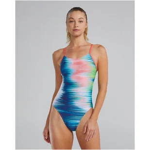 Strój pływacki damski TYR Cutoutfit Swimsuit - Bravura - Stroje kąpielowe - miniaturka - grafika 1