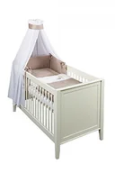 Pościel dla dzieci - Traumeland tt15501 lasów zwierząt zestaw pościeli, 3-częściowy, niebieski - miniaturka - grafika 1