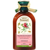 Zdrowa żywność - Green Pharmacy Balsam do włosów Olej arganowy, Granat 300ml - miniaturka - grafika 1