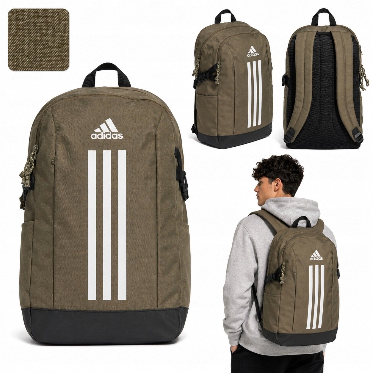 Plecak Szkolny Młodzieżowy Tornister Dla Chłopca Dziewczynki 26,4L Adidas