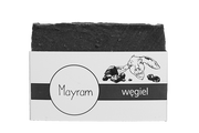 Mydła - Mayram - mydło z węglem aktywnym, 100 g - miniaturka - grafika 1