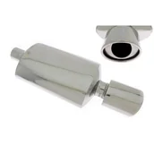 Tłumiki - Tłumik końcowy 63.5mm 2.5" 88x115mm owal TurboWork - miniaturka - grafika 1