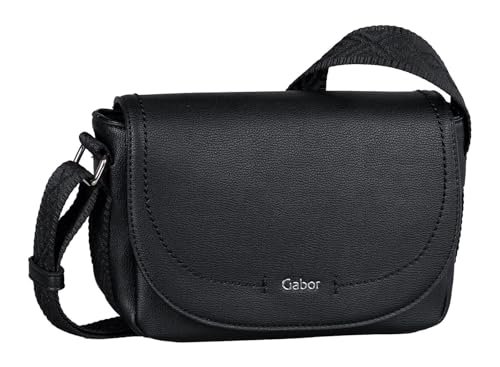 Gabor bags Aileen damska torba na ramię, czarna, czarny