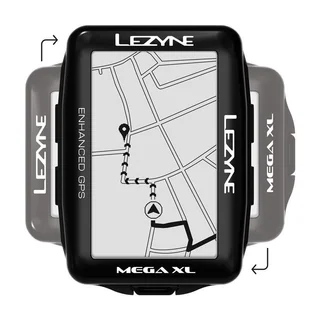 LEZYNE Mega XL GPS Black - Liczniki rowerowe - miniaturka - grafika 2