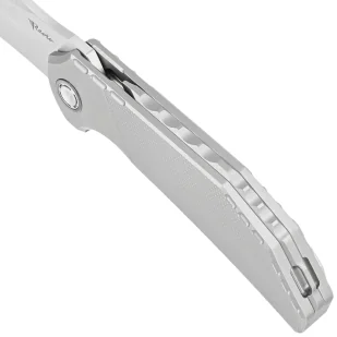 Nóż składany Reate Tiger Diamond Texture Titanium, Belt Satin M390 by Alvin Lee (TG TDP.SAT) - Noże - miniaturka - grafika 4