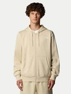Bluzy męskie - The North Face Bluza Simple Dome NF0A89FD Beżowy Regular Fit - miniaturka - grafika 1