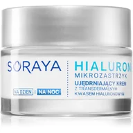 Kremy do twarzy - Soraya Hialuronowy Mikrozastrzyk 50+ krem na dzień i noc ujędrniający 50ml - miniaturka - grafika 1