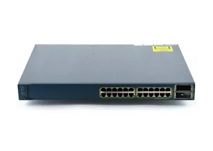 Cisco Catalyst 3560E 24 10/100/1000+2*10GE(X2),265W,IPS s/w (WS-C3560E-24TD-E) - Switche - miniaturka - grafika 1
