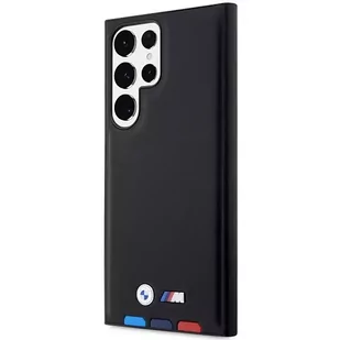 Etui BMW BMHCS23L22PTDK do Samsung Galaxy S23 Ultra S918 Leather Stamp Tricolor czarny/black - Etui i futerały do telefonów - miniaturka - grafika 4