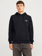 Bluzy męskie - Jack & Jones Bluza w kolorze czarnym - miniaturka - grafika 1