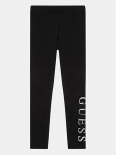 Guess Legginsy J93B11 K82K0 Czarny Slim Fit - Legginsy - miniaturka - grafika 1