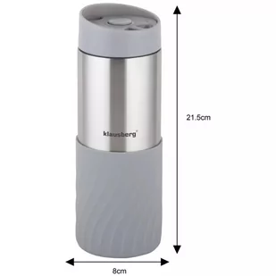 Termiczny Kubek 400ml Click Clack Klausberg Kb-7634 Lumarko! - Kubki termiczne - miniaturka - grafika 4