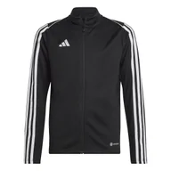 Bluzy dla dziewczynek - Bluza dziecięca adidas TIRO23 LEAGUE TRAINING czarna HS3522-164 - miniaturka - grafika 1