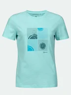 Koszulki i topy damskie - Halti Koszulka "Matka" w kolorze turkusowym - miniaturka - grafika 1