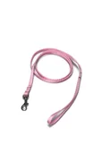 Smycze dla psów - Haas F1 Team A-019 Taśma 10MM/130CM Jasny róż - miniaturka - grafika 1