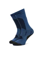 Skarpety termoaktywne - X-Socks Skarpety narciarskie Ski Discover WYDDW24J Granatowy - miniaturka - grafika 1