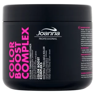 Joanna Professional Professional Color Boost Complex Toning Conditioner odżywka tonująca kolor 500g - Odżywki do włosów - miniaturka - grafika 1
