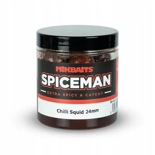 PRZYNĘTA KULKI HACZYKOWE W DIPIE MIKBAITS SPICEMAN CHILI SQUID 24 MM 250 ML - Zanęty - miniaturka - grafika 1