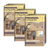 Karma dla ptaków - PREMIERE Pyzy z mącznikami 3 x 6 sztuk - miniaturka - grafika 1