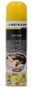 Dunlop Spray do kokpitu o zapachu cytrynowym 225ml DUNLOP E-06814-LEM - Kosmetyki samochodowe - miniaturka - grafika 1