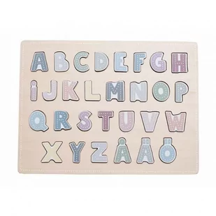 Jabadabado Drewniane Puzzle Abecadło - Puzzle - miniaturka - grafika 1