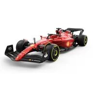 Zabawki zdalnie sterowane - Ferrari F1 75 czerwony RASTAR model 1:12 Zdalnie sterowany bolid + Pilot 2,4 GHz + Naklejki - miniaturka - grafika 1
