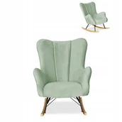 Fotele - Fotel uszak skandynawski Vika bujany Family Meble - miniaturka - grafika 1