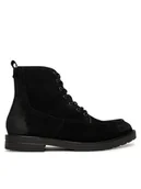 Botki męskie - Tommy Hilfiger Trzewiki Cleated W Moc FM0FM05599 Czarny - miniaturka - grafika 1