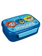 Sztućce dla dzieci - Paw Patrol Śniadaniówka "Psi Patrol" w kolorze niebieskim - 18 x 13,5 x 6 cm - miniaturka - grafika 1