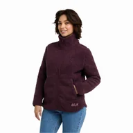 Kurtki damskie - Damska kurtka polarowa Jack Wolfskin HIGH CURL JKT W amaranth - XS - miniaturka - grafika 1