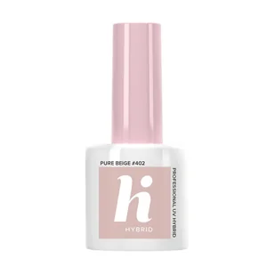HI HYBRID hi hybrid #402 lakier hybrydowy 5 ml Pure Beige - Odżywki do paznokci - miniaturka - grafika 2