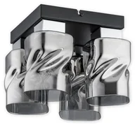 Lampy sufitowe - Lemir Meru Cza + Ch Plafon O2965 P4 CH + CZA - miniaturka - grafika 1