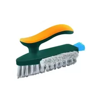 Miotły, szufle, mopy - SZCZOTKA DO KRAWĘDZI ZIELONO ŻÓŁTA - miniaturka - grafika 1