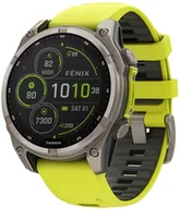 Smartwatch - Garmin Fenix 8 Solar 47mm 010-02906-21 Żółty - miniaturka - grafika 1