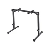 Akcesoria do instrumentów klawiszowych - Konig & Meyer 18820 Table-Style Keyboard Stand Omega Pro Black - miniaturka - grafika 1