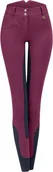 Bryczesy - Waldhausen Bryczesy damskie Fun Sport High Waist - ELT - cranberry/night blue - miniaturka - grafika 1