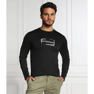 Koszulki męskie - Emporio Armani Longsleeve | Regular Fit - miniaturka - grafika 1