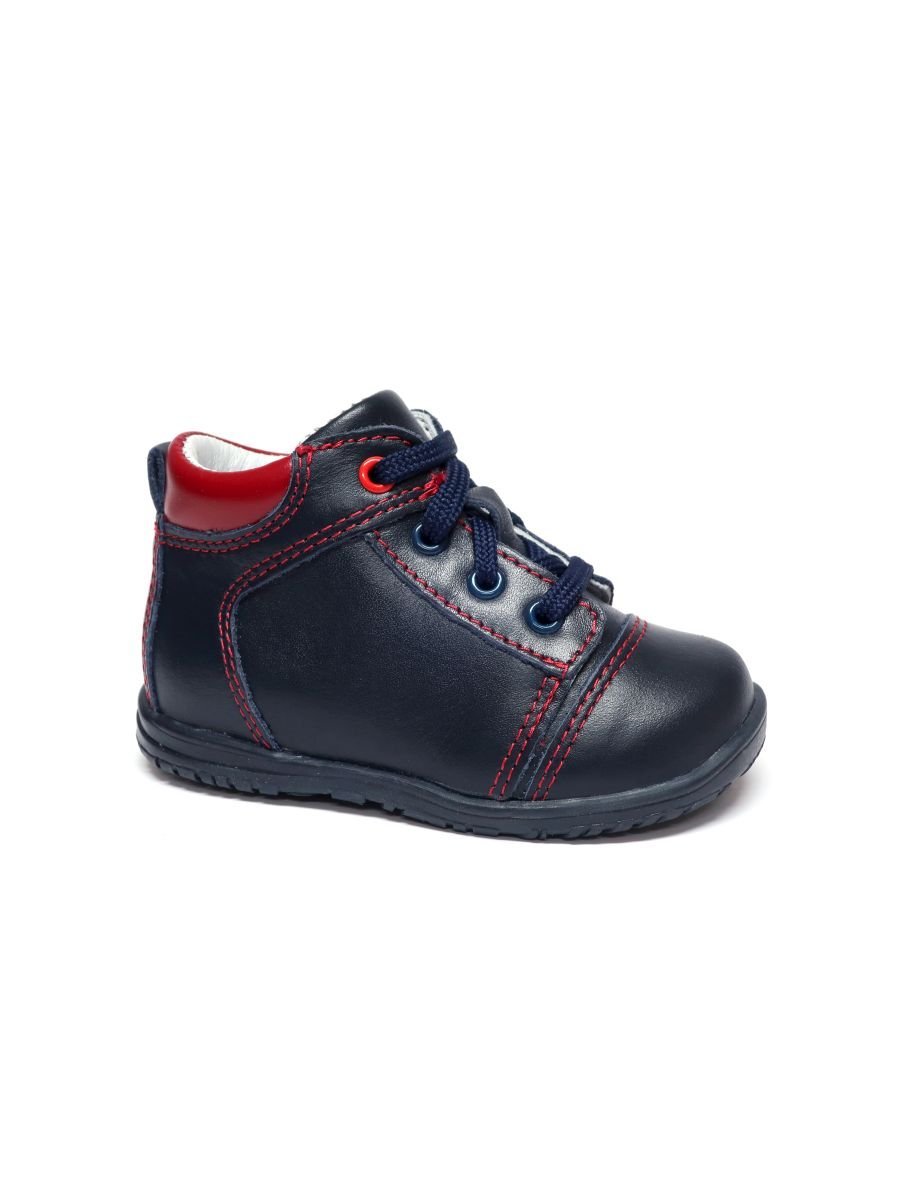 Chłopięce sneakersy z wysoką cholewką granatowe Renbut r.21