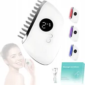 Masażery - MASAŻER SKÓRY GŁOWY CIAŁA EMS LED GUA SHA TERAPIA ŚWIATŁEM MIKROPRĄD 9 POZ - miniaturka - grafika 1