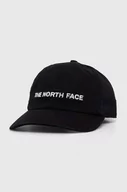 Czapki męskie - The North Face czapka z daszkiem kolor czarny z aplikacją - miniaturka - grafika 1