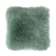 Poduszki dekoracyjne - Zielona poduszka Tiseco Home Studio Sheepskin, 45x45 cm - miniaturka - grafika 1