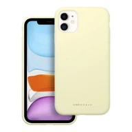 Etui i futerały do telefonów - Futerał Roar Cloud-Skin - do iPhone 11 Jasnożółty - miniaturka - grafika 1
