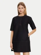 Sukienki - Max Mara Sukienka jeansowa 2516621017650 Granatowy Regular Fit - miniaturka - grafika 1