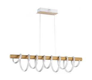 ONLI - LED Żyrandol na lince NILO LED/70W/230V 4000K brązowy/biały - Lampy sufitowe - miniaturka - grafika 1