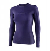 Koszulki i topy damskie - LS1594W Koszulka damska 3D PRO z długim rękawem fioletowy L - miniaturka - grafika 1