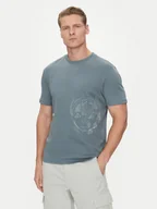 Koszulki męskie - Napapijri T-Shirt S-Vanni NP0A4IEA Niebieski Regular Fit - miniaturka - grafika 1