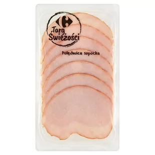 Carrefour Targ Świeżości Polędwica sopocka 80 g - Kiełbasa i wędliny - miniaturka - grafika 1