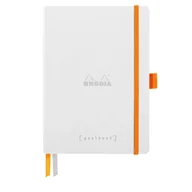 Notesy i bloczki - Goalbook Rhodia A5, miękka oprawa, biały - miniaturka - grafika 1